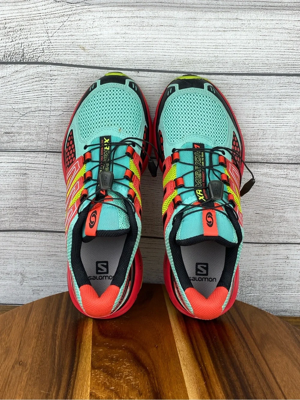 Salomon XR Mission 1 Multicolor Trail Running Shoe 128431 Womens Sneaker Size 10